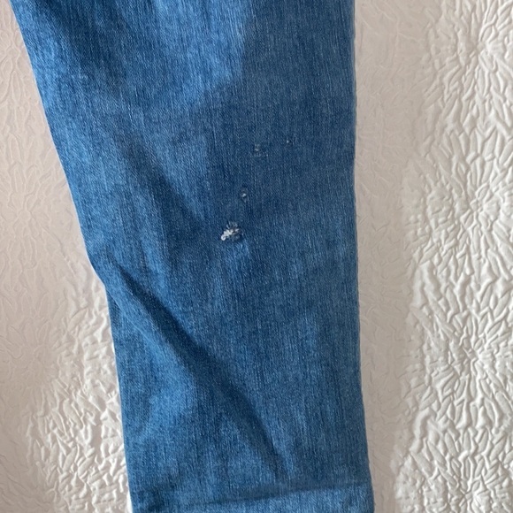 Free People Distressed Skinny Ankle High Rise Jeans - Picture 11 of 15